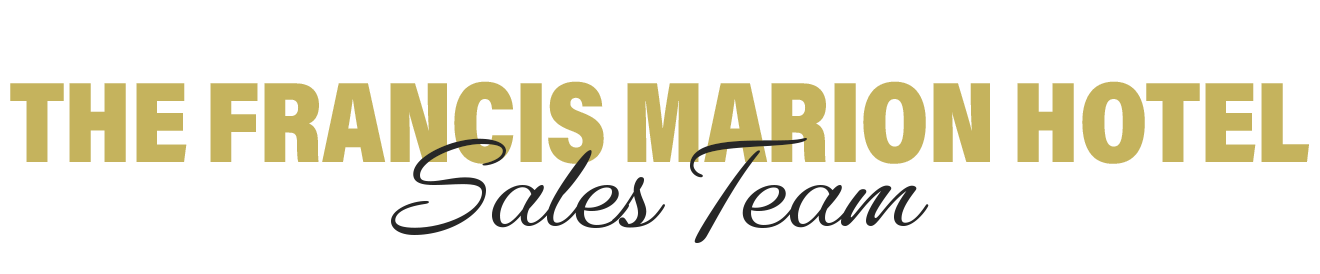 the francis marion hotel sales team